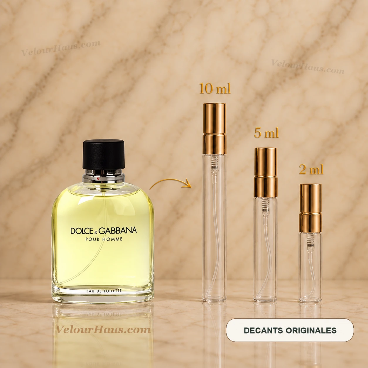 Dolce & Gabbana Pour Homme Eau de Toilette · frasco original