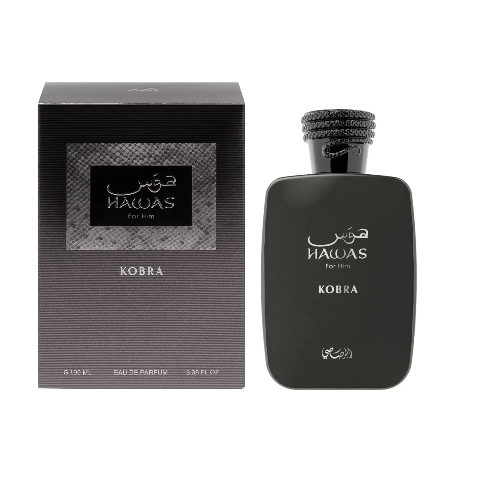 Rasasi Rasasi Hawas Kobra EDP 100ml, vista principal.