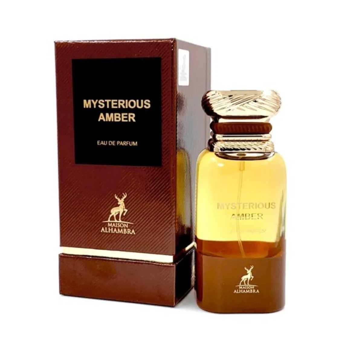 Maison Alhambra Maison Alhambra Mysterious Amber EDP 80ml, vista principal.