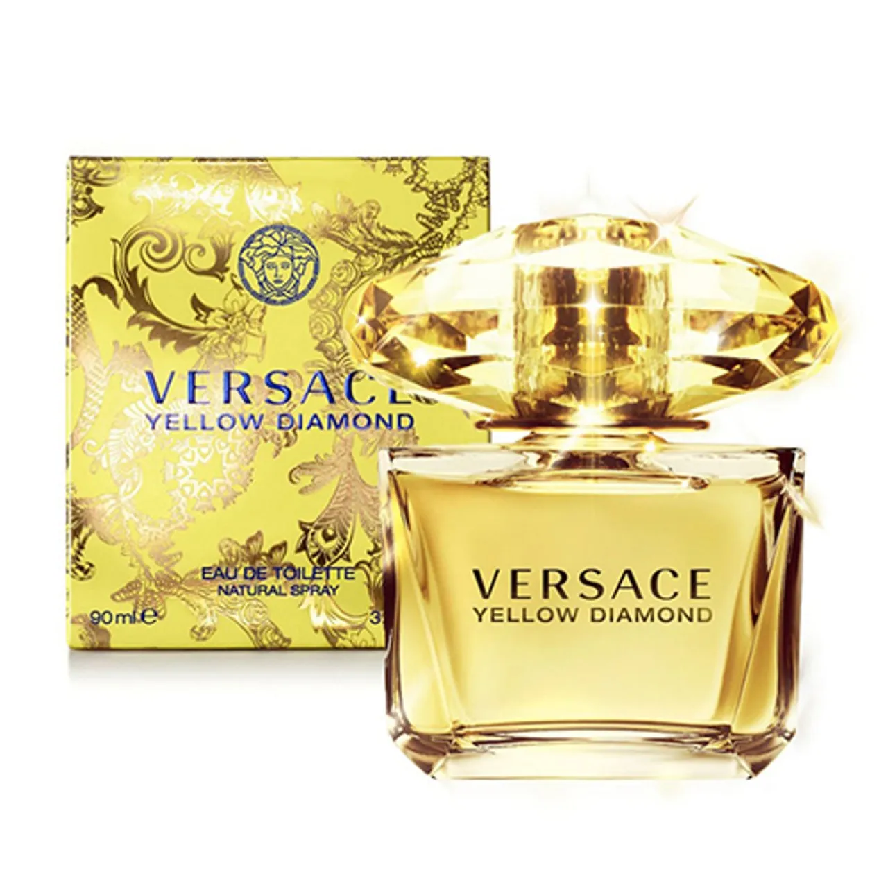 Versace Versace Yellow Diamond EDT, vista principal.