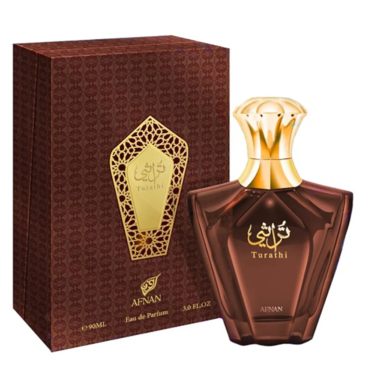 Afnan Afnan Turathi Brown EDP 90ml, vista principal.