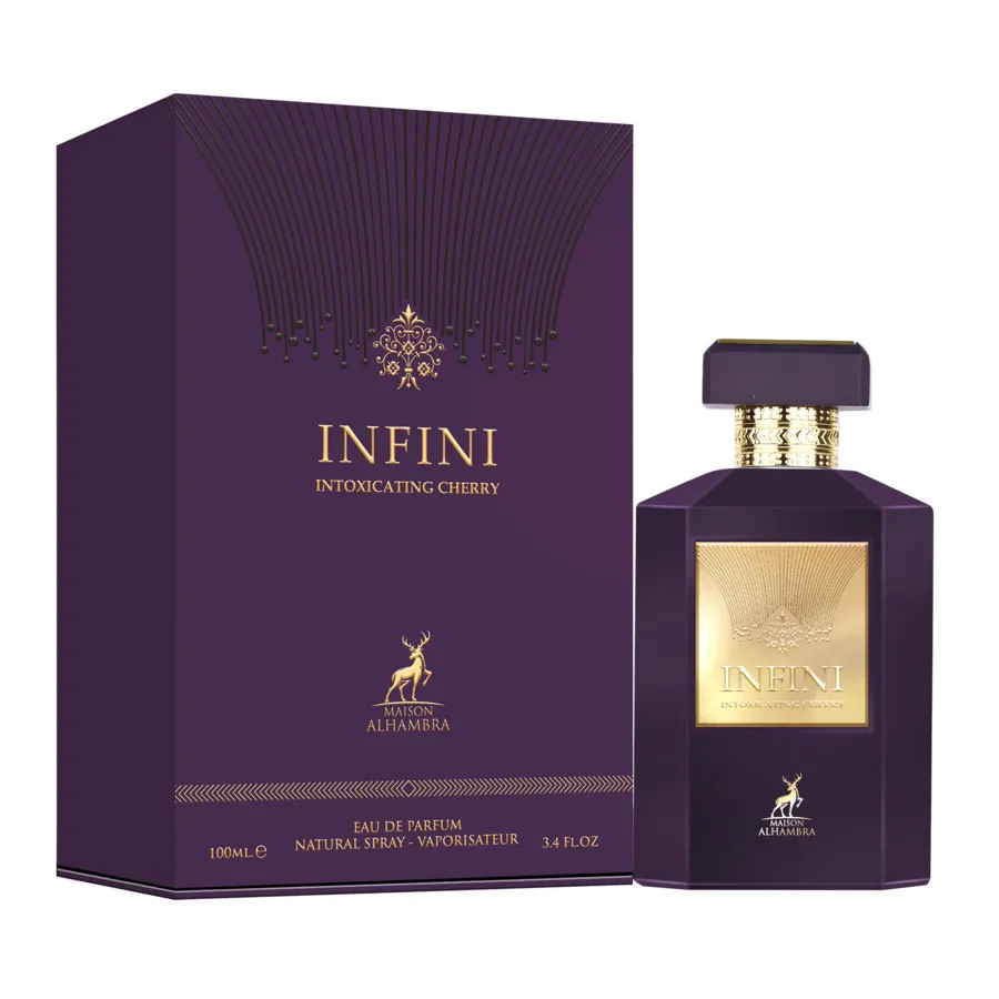 Maison Alhambra Maison Alhambra Infini Intoxicating Cherry EDP 80ml, vista principal.