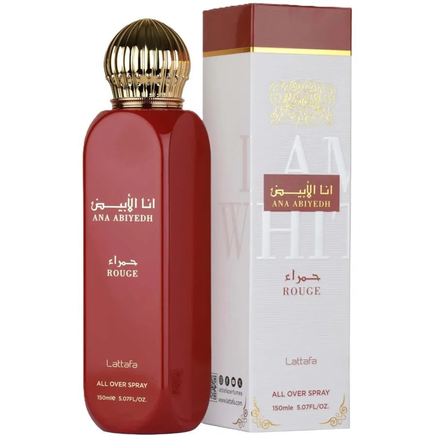 Lattafa Lattafa Ana Abiyedh Rouge 150ml, vista principal.
