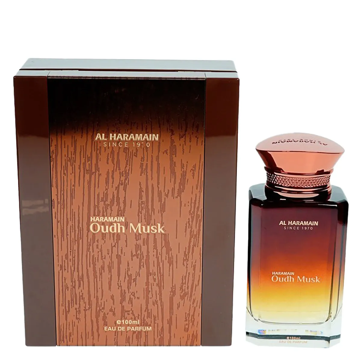 Al Haramain Al Haramain Oudh Musk EDP 100ml, vista principal.