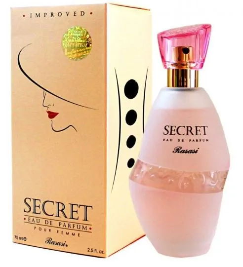 Rasasi Rasasi Secret EDP 75ml, vista principal.