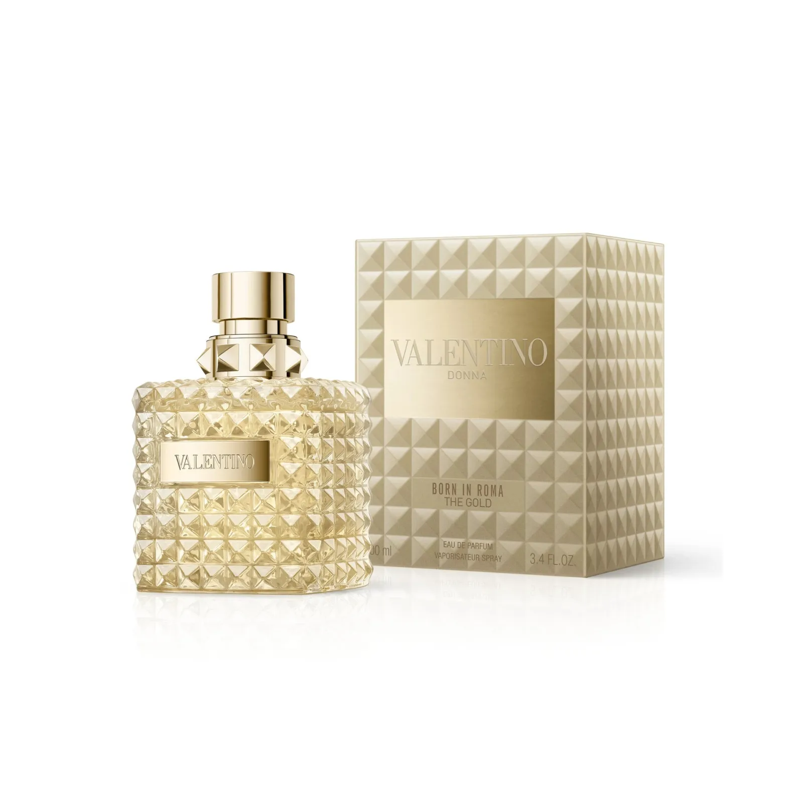 Valentino Valentino Born in Roma the Gold Donna EDP 100ml, vista principal.