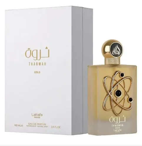 Lattafa Lattafa Tharwah Gold EDP 100ml, vista principal.
