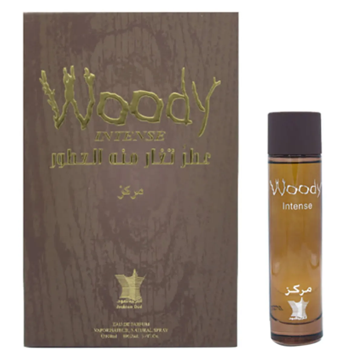 Arabian Oud Arabian Oud Woody Intense EDP 100ml, vista principal.