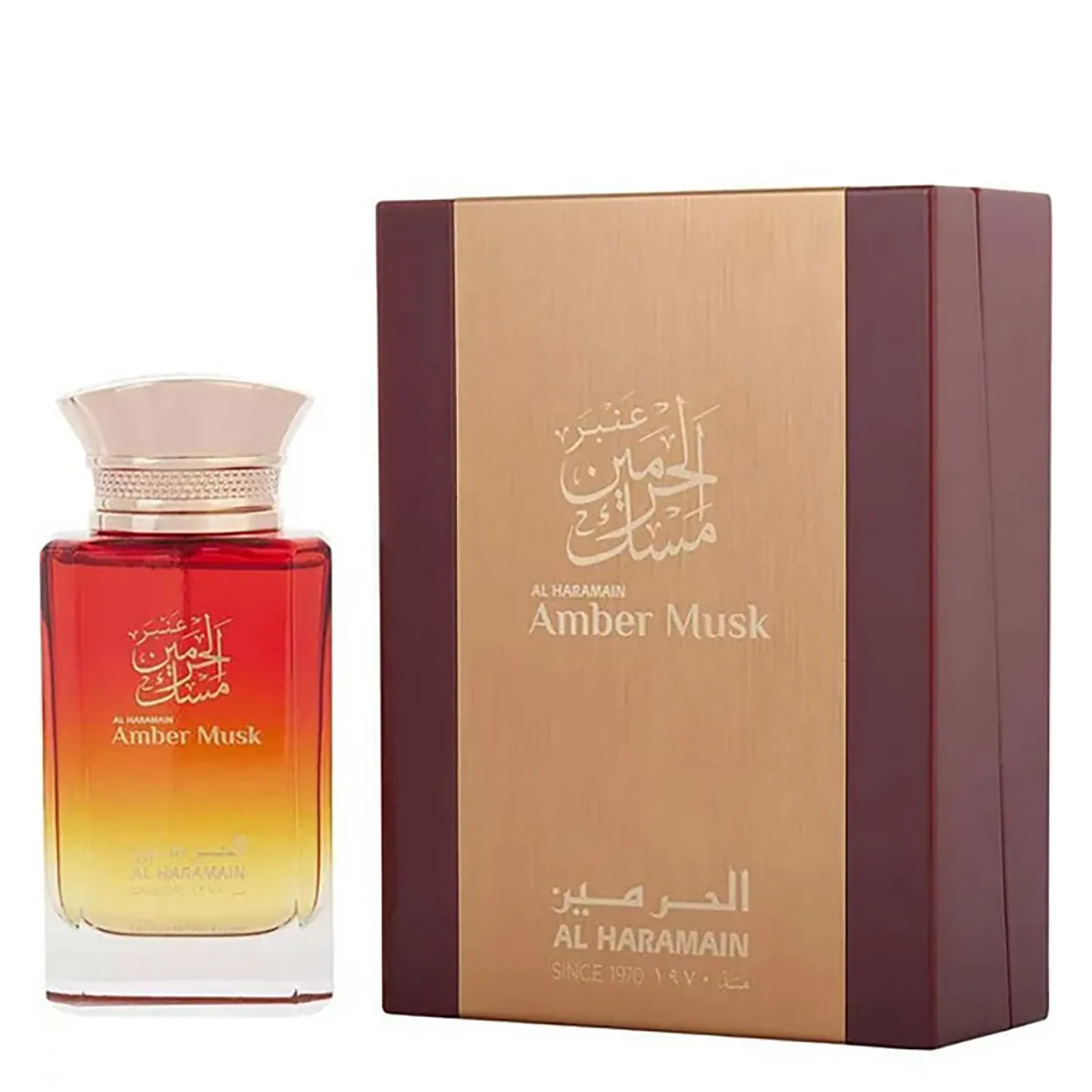 Al Haramain Al Haramain Amber Musk EDP 100ml, vista principal.