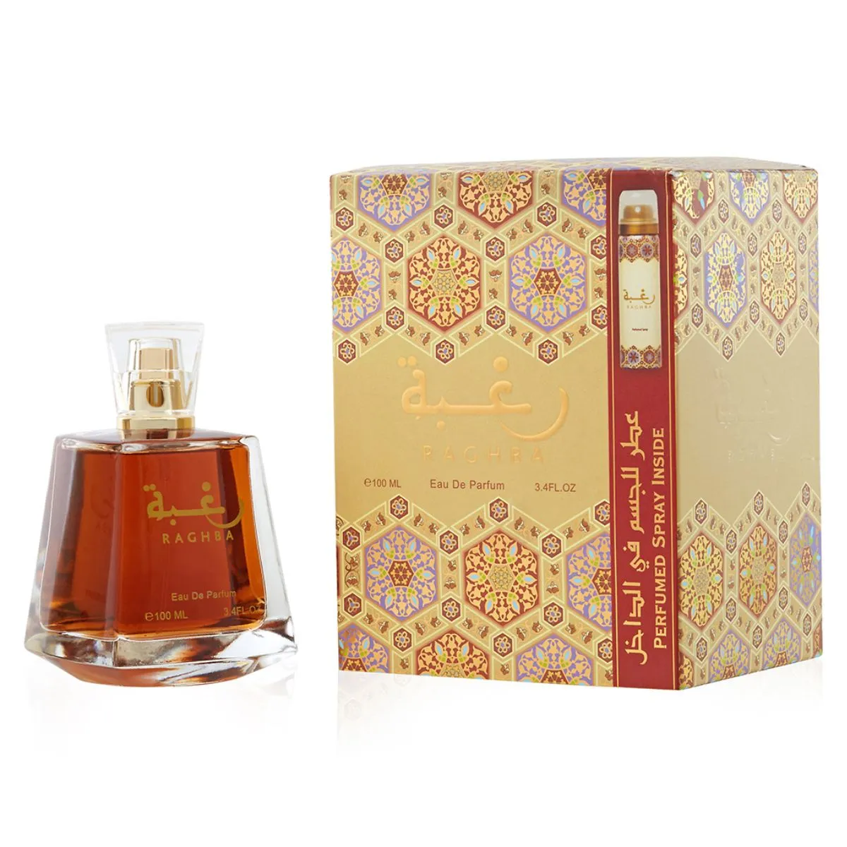 Lattafa Lattafa Raghba EDP 100ml, vista principal.