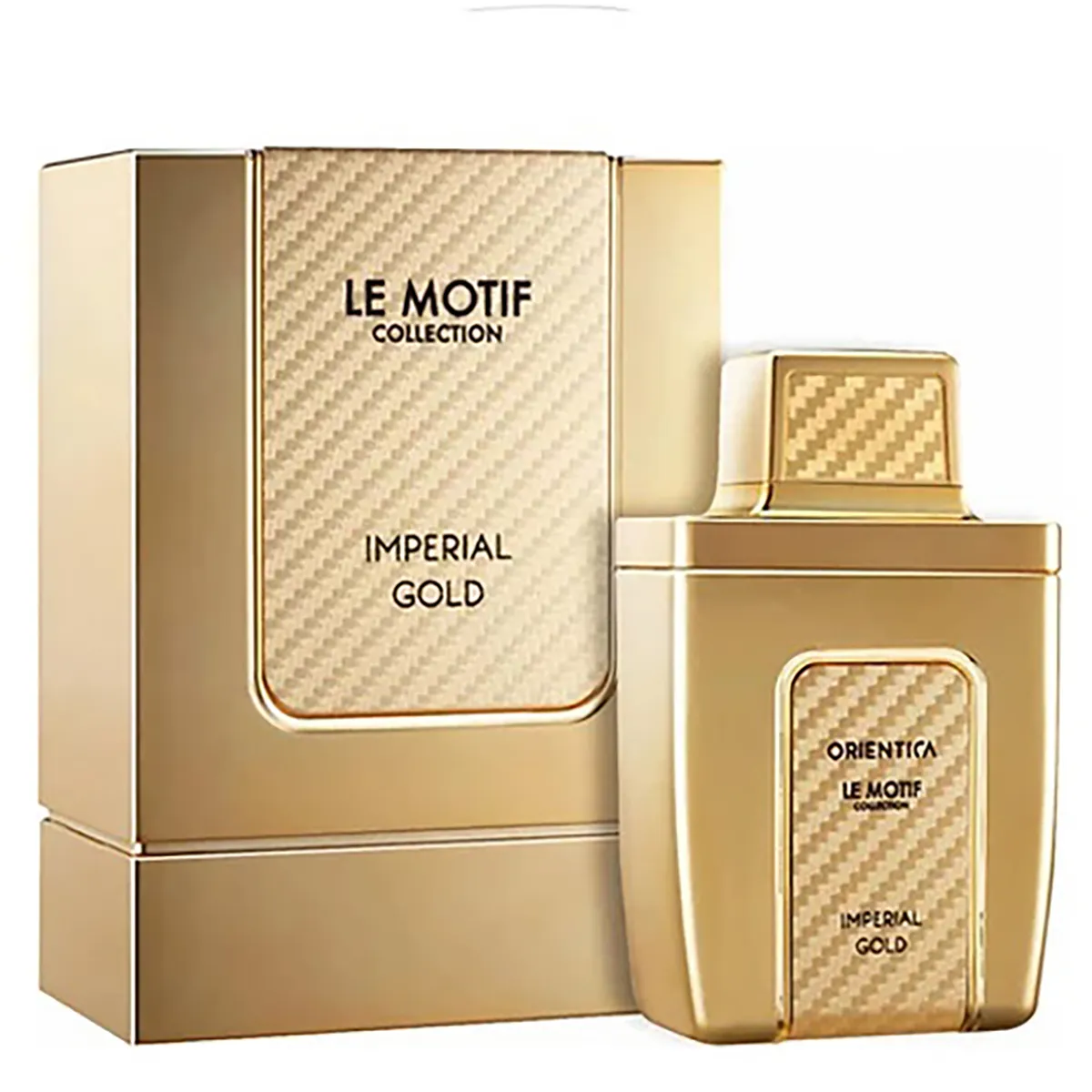 Al Haramain Al Haramain Orientica Le Motif Imperial Gold EDP 83ml, vista principal.