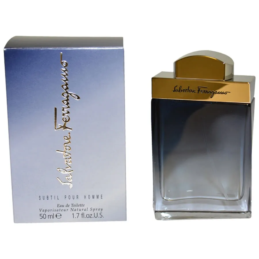 Salvatore Ferragamo Subtil Homme EDT, vista principal.