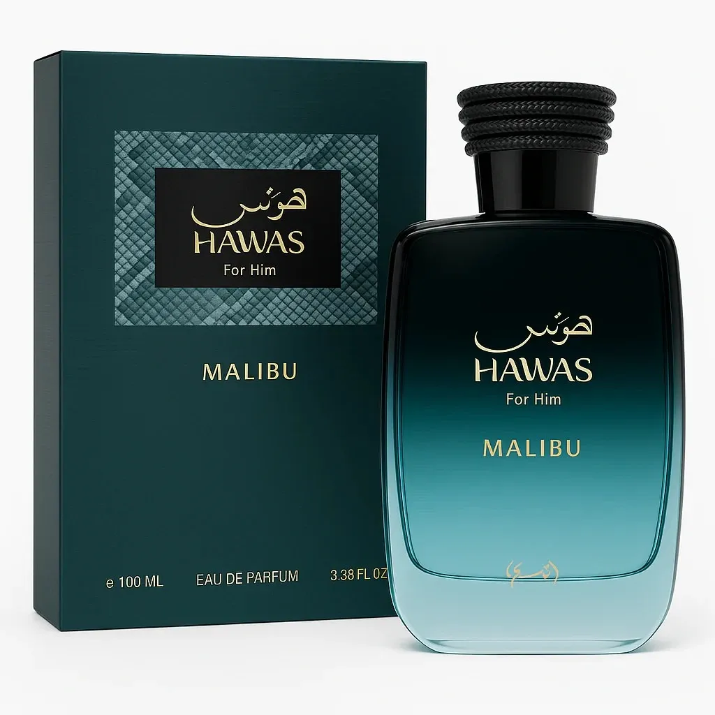 Rasasi Rasasi Hawas Malibu EDP 100ml, vista principal.