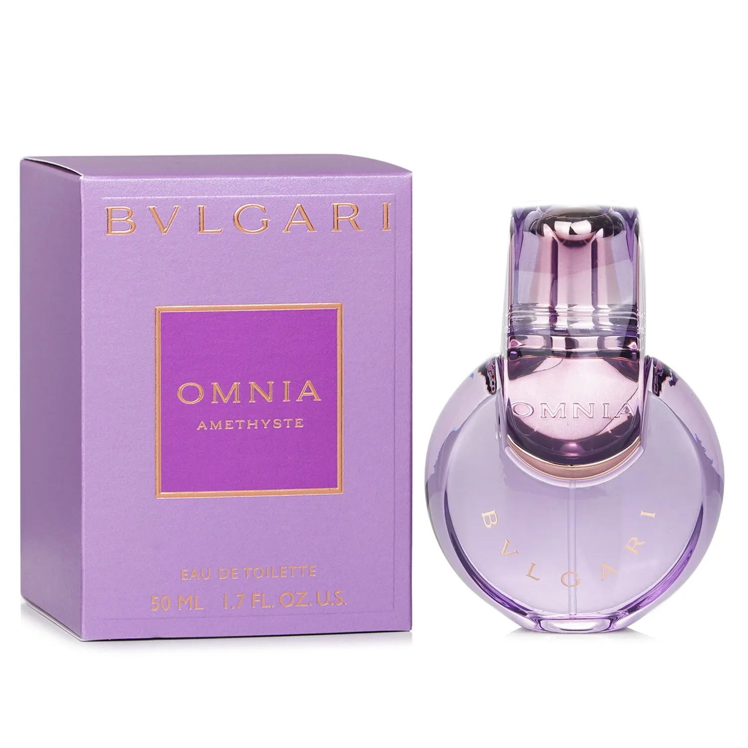 Bvlgari Bvlgari Omnia Amethyste EDT, vista principal.