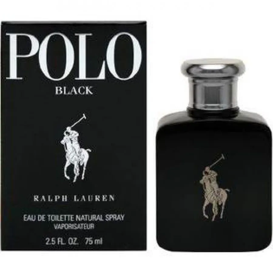 Ralph Lauren Polo Black EDT, vista principal.