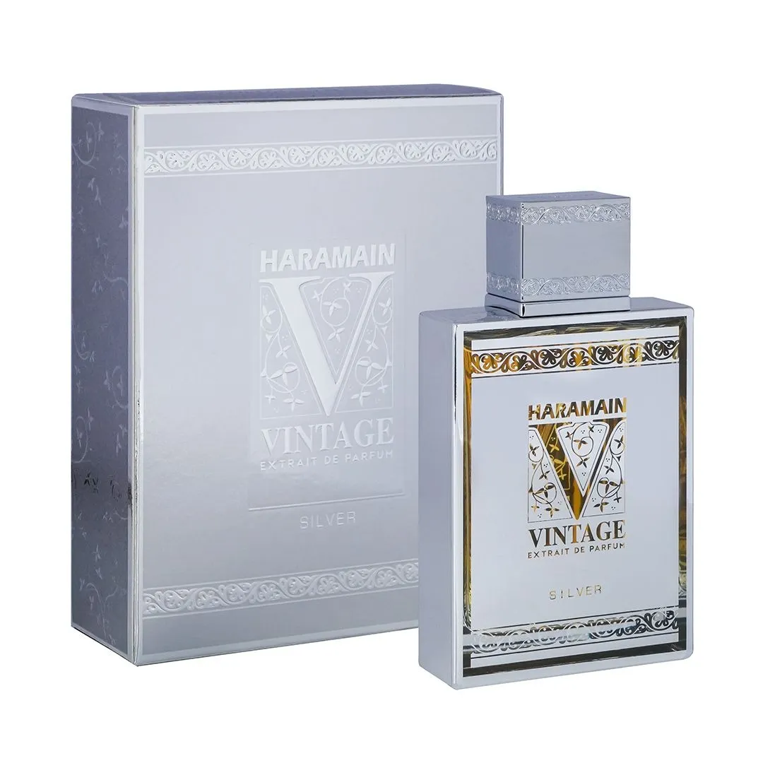Al Haramain Al Haramain Vintage Silver Extrait 100ml, vista principal.