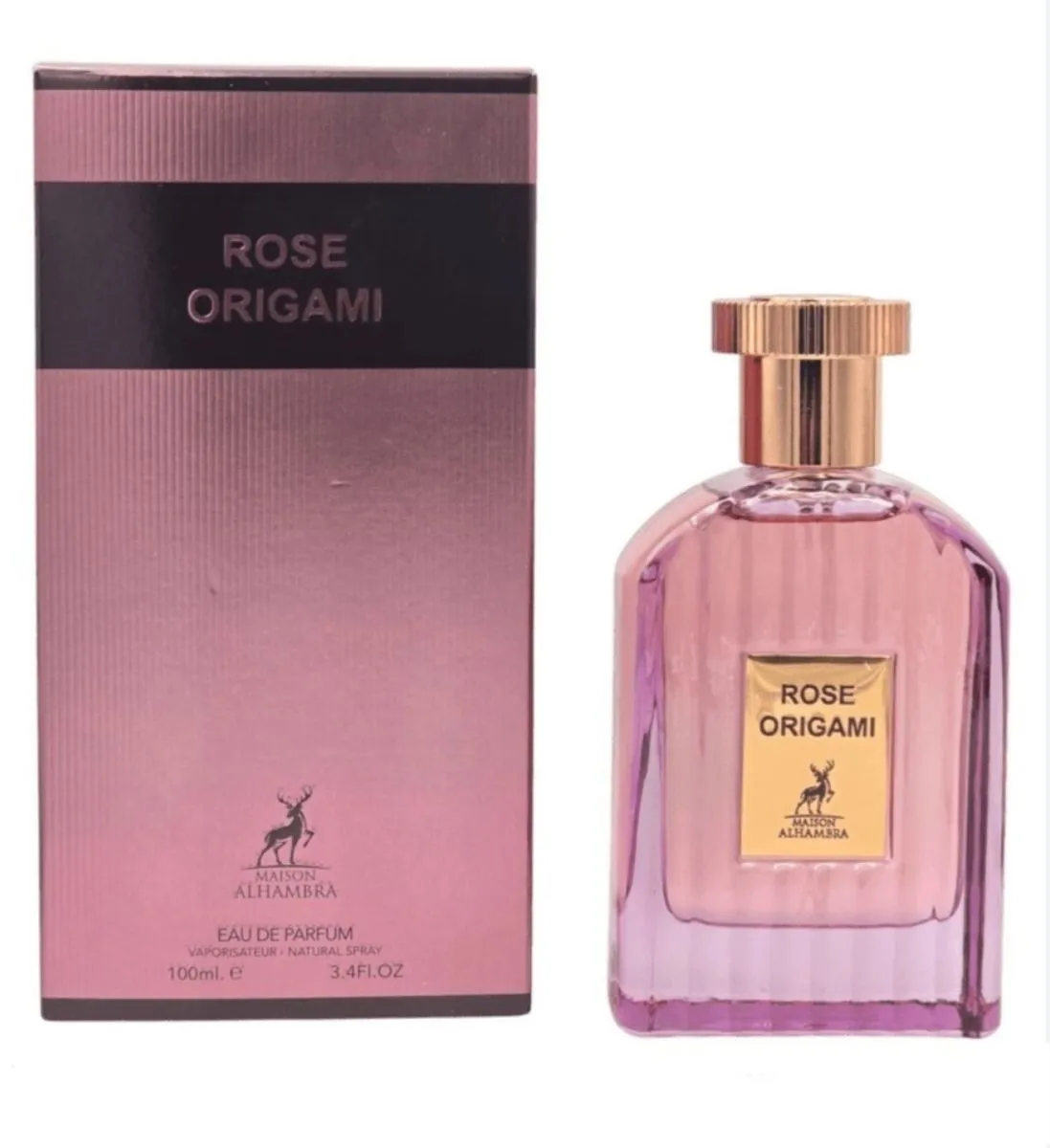 Maison Alhambra Maison Alhambra Rose Origami EDP 100ml, vista principal.
