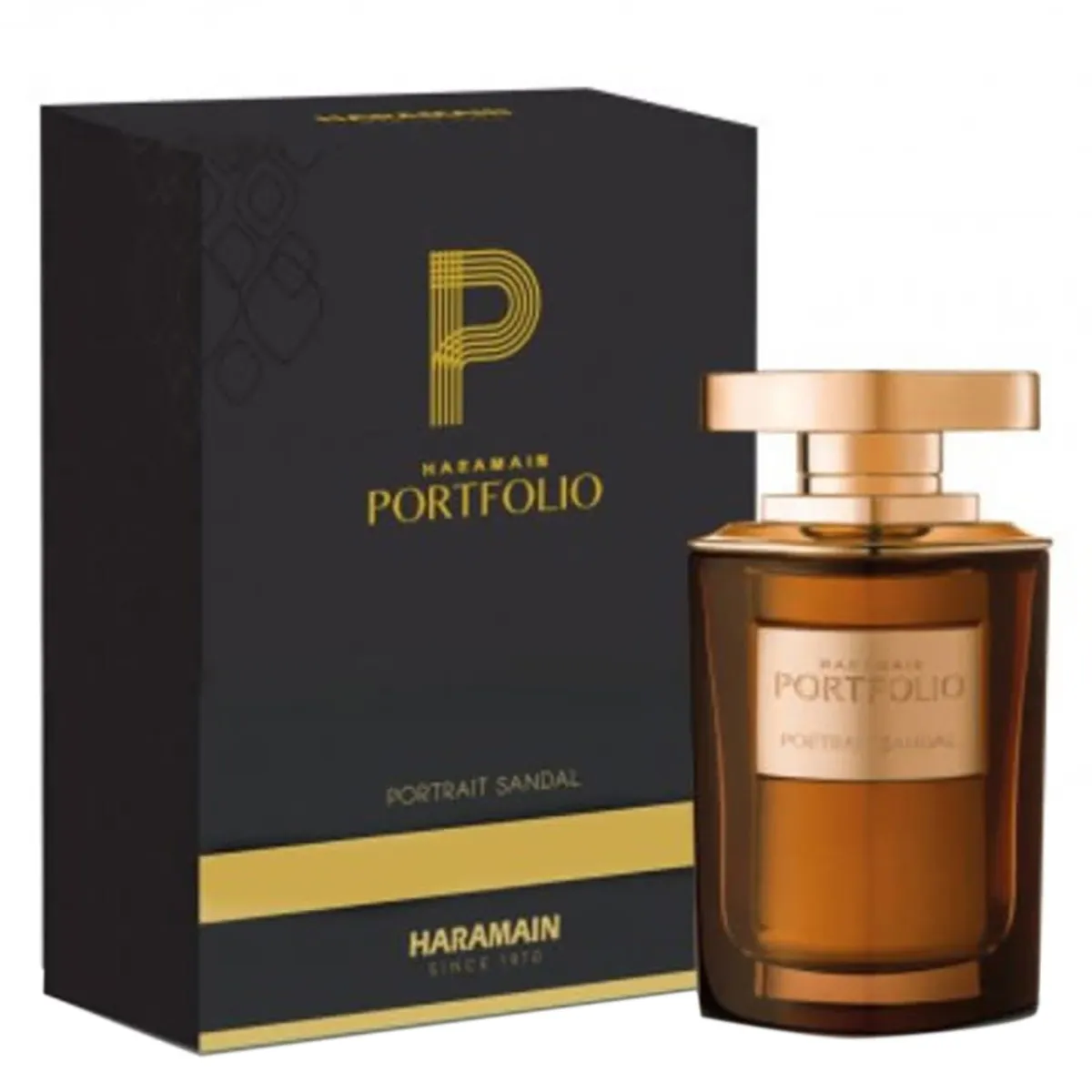 Al Haramain Al Haramain Portfolio Portrait Sandal EDP 75ml, vista principal.