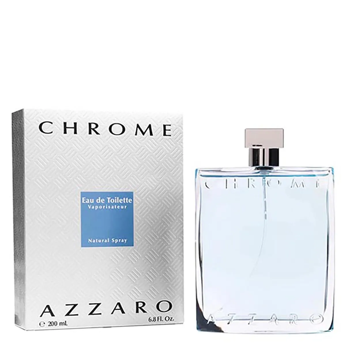 Azzaro Chrome EDT 200ml, vista principal.