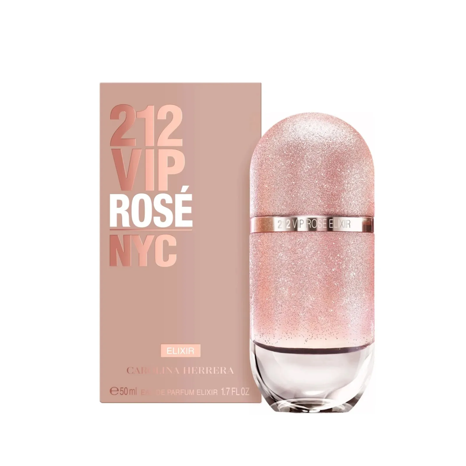 Carolina Herrera Carolina Herrera 212 Vip Rose Elixir EDP, vista principal.