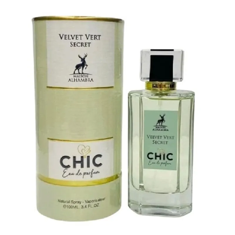 Maison Alhambra Maison Alhambra Chic Velvet Vert Secret EDP 100ml, vista principal.