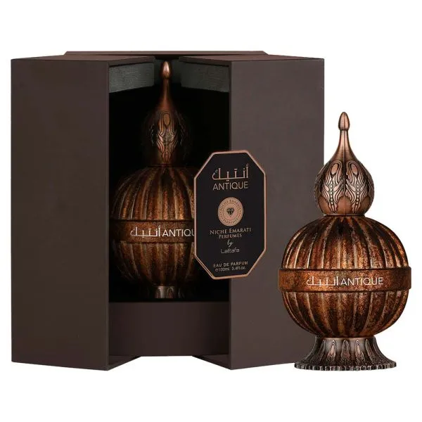 Lattafa Lattafa Niche Emarati Antique EDP 100ml, vista principal.