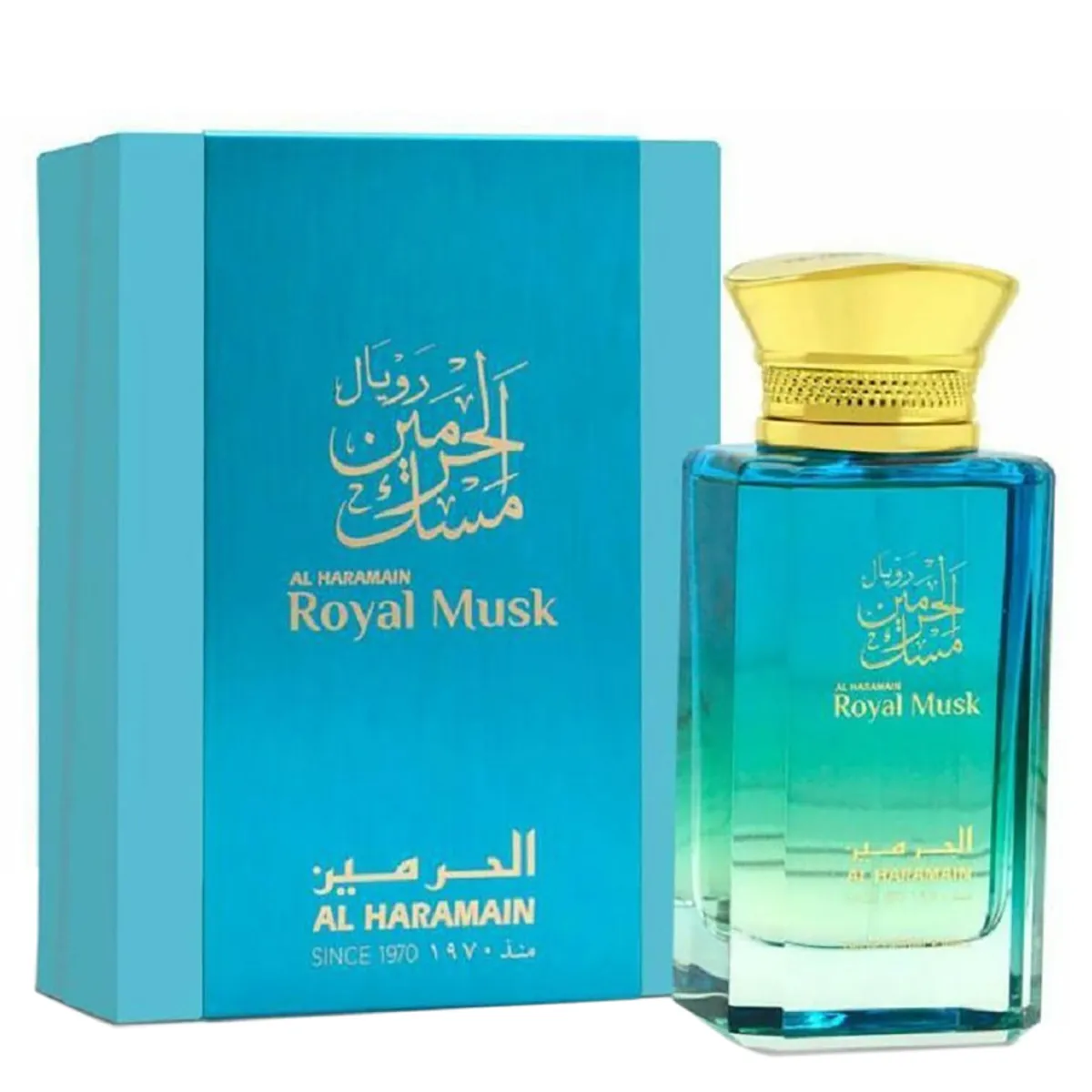 Al Haramain Al Haramain Royal Musk EDP 100ml, vista principal.