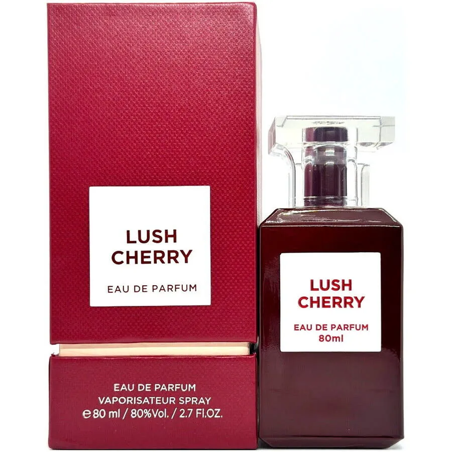 Fragrance World Fragrance World Lush Cherry EDP 80ml, vista principal.
