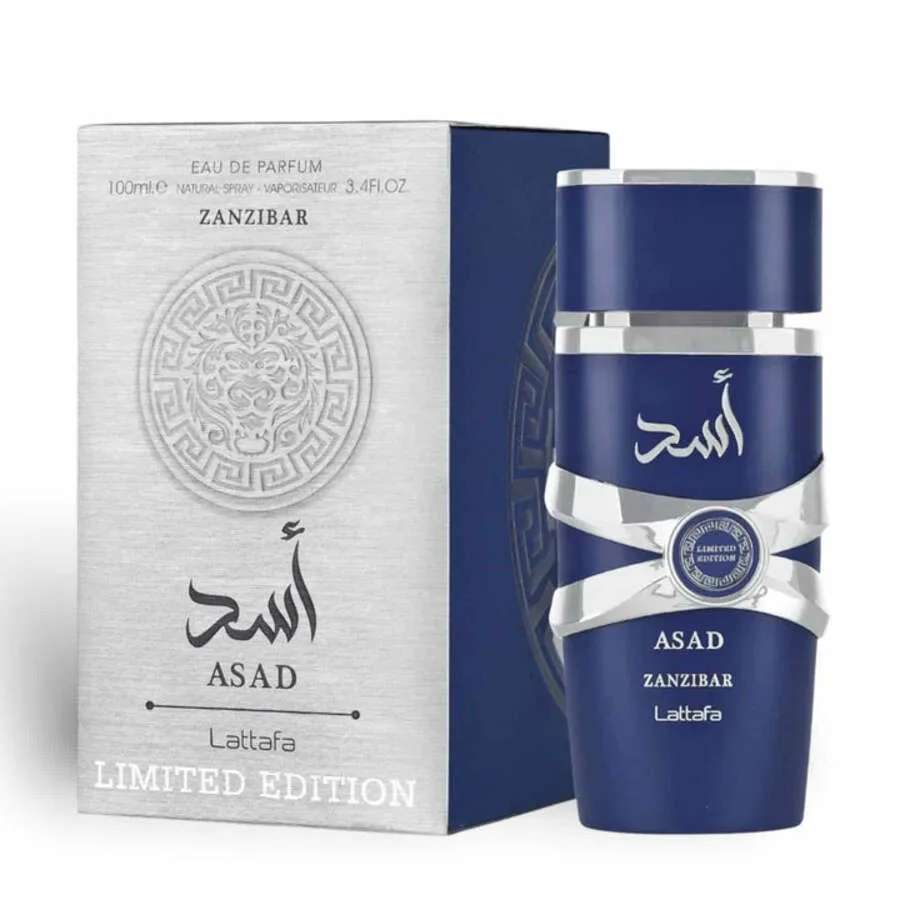 Lattafa Lattafa Asad Zanzibar Limited Edition EDP 100ml, vista principal.