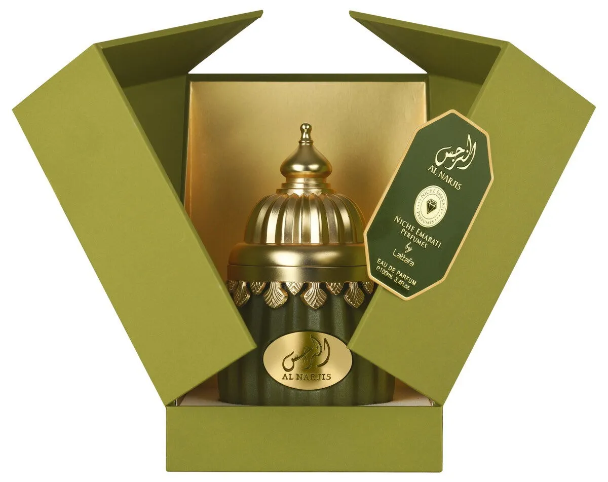 Lattafa Lattafa Niche Emarati Al Narjis EDP 100ml, vista principal.