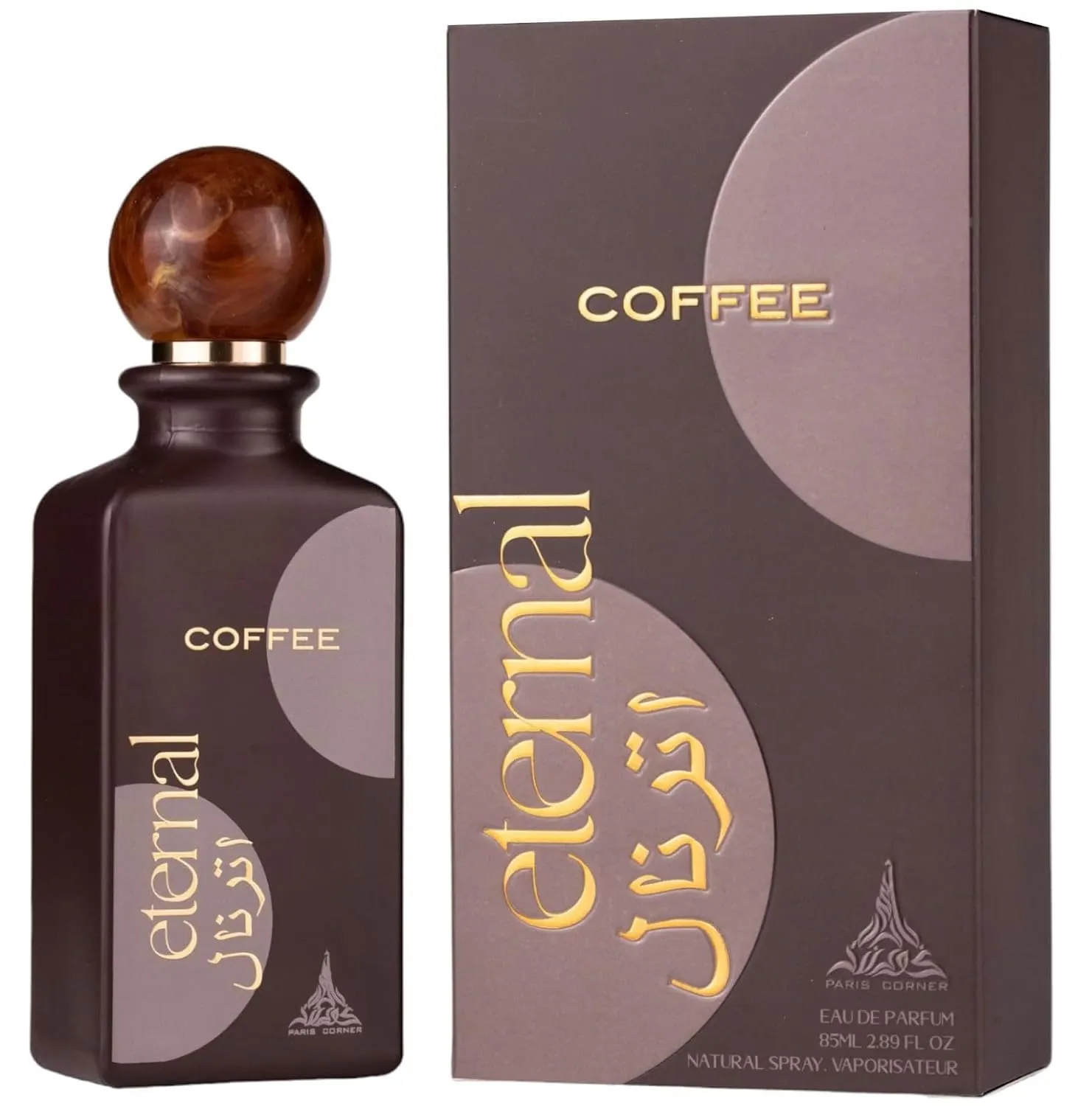 Paris Corner Paris Corner Eternal Coffee EDP 85ml, vista principal.