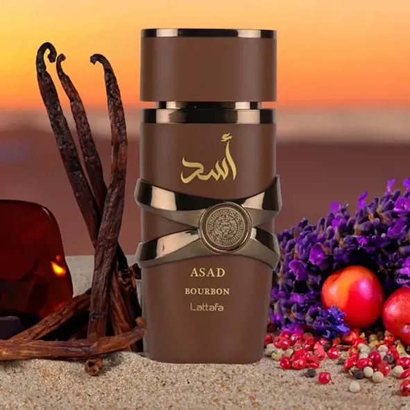 Asad Bourbon Lattafa Decant Original en Guatemala – VelourHaus