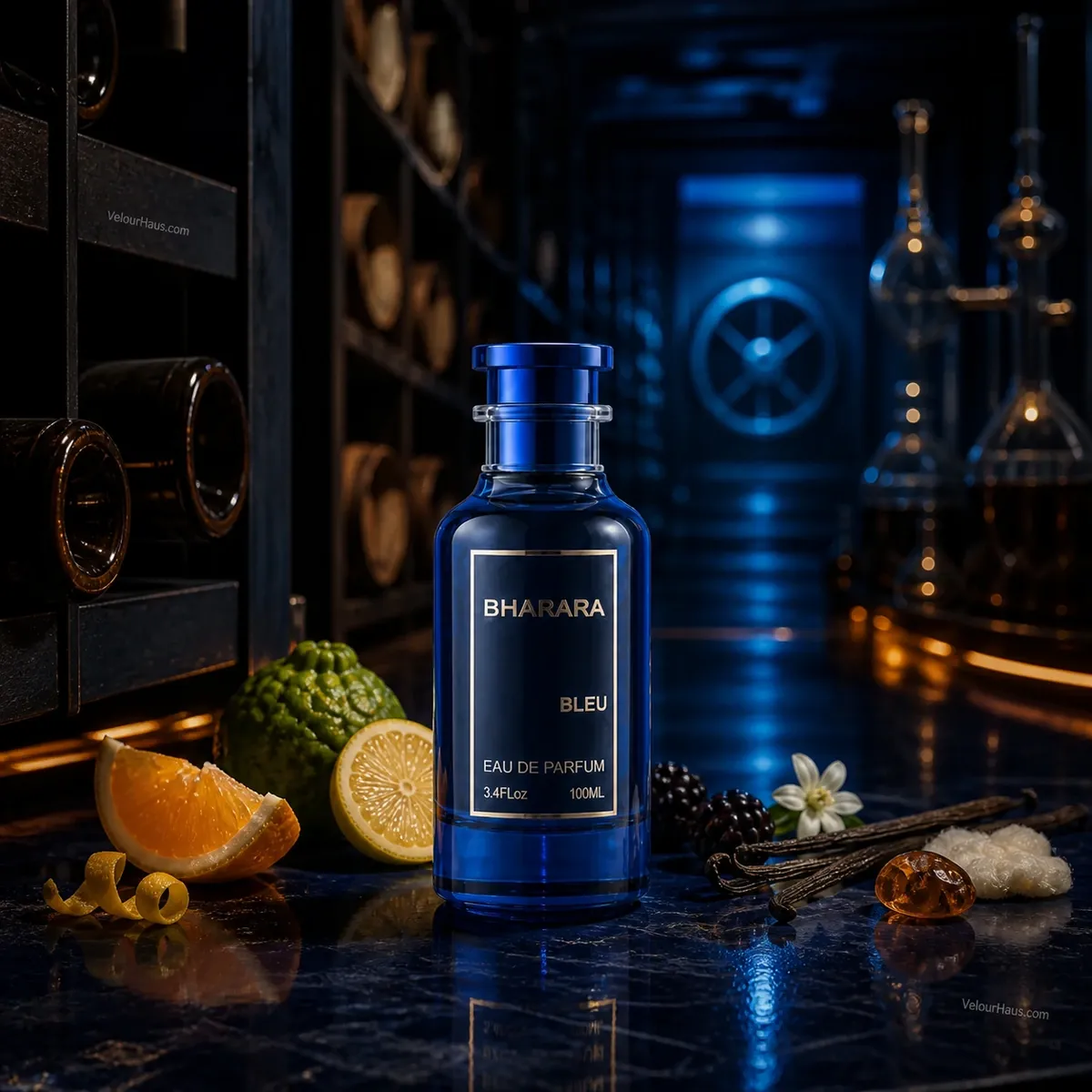 Notas olfativas de Bharara Bleu EDP Decant Original en Guatemala en una escena natural