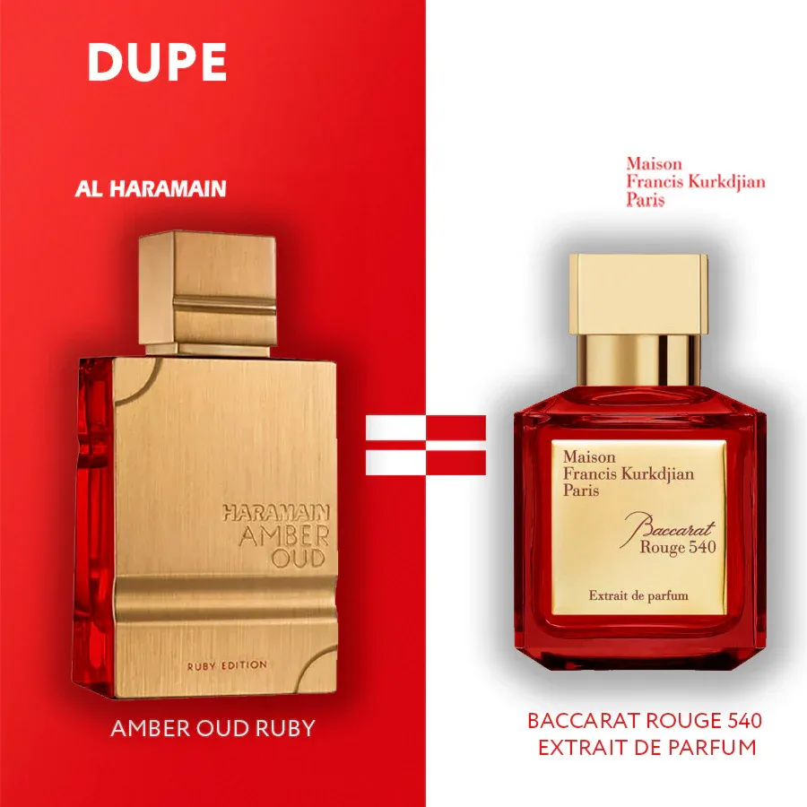 Amber Oud Ruby Edition Al Haramain Decant Original en Guatemala – VelourHaus