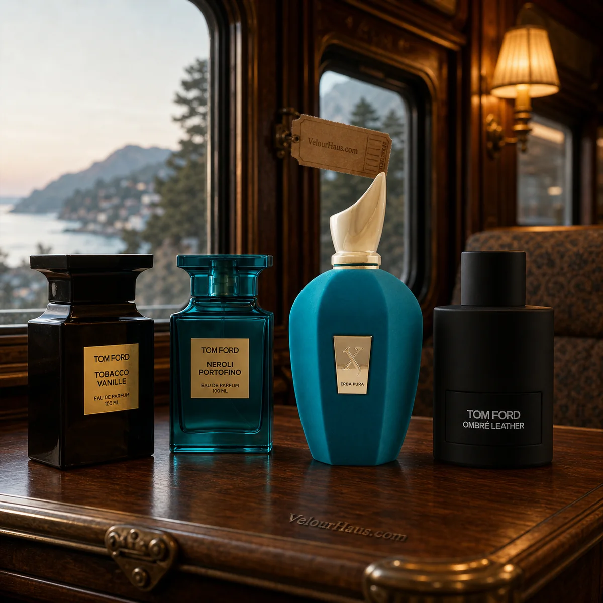 Combo Tom Ford + Xerjoff: Tobacco Vanille Tom Ford, Neroli Portofino Tom Ford y Erba Pura Xerjoff y más. Perfumes originales en Guatemala.