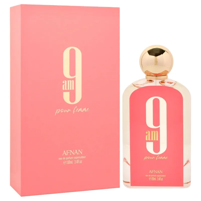 Afnan 9AM Femme EDP 100ml original – VelourHaus Guatemala