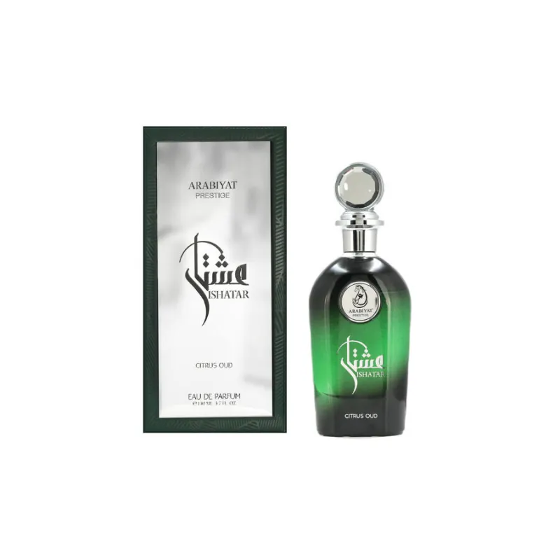 Arabiyat Prestige Ishatar Citrus Oud EDP 109ml original – VelourHaus Guatemala