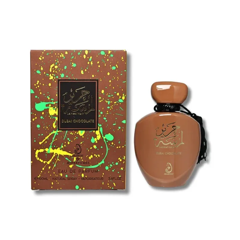 Arabiyat Prestige Lamsat Harir Dubai Chocolate EDP 100ml original – VelourHaus Guatemala
