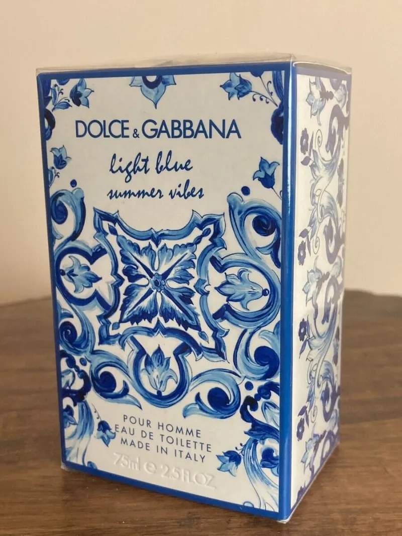 Dolce & Gabbana Light Blue Pour Homme Summer Vibes EDT 75ml original – VelourHaus Guatemala