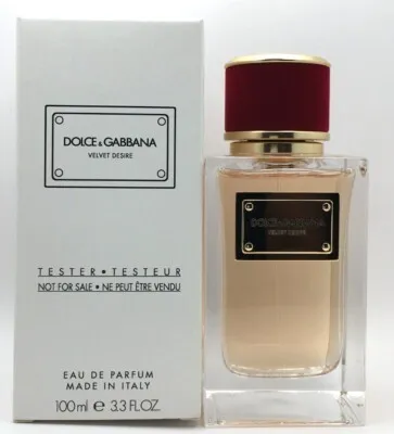 Dolce & Gabbana Velvet Desire EDP 100ml (Tester) original – VelourHaus Guatemala