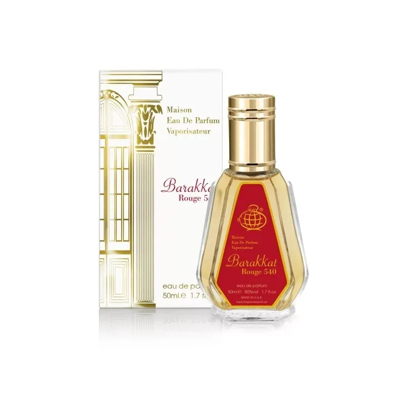 Fragrance World Barakkat Rouge 540 EDP 50ml original – VelourHaus Guatemala