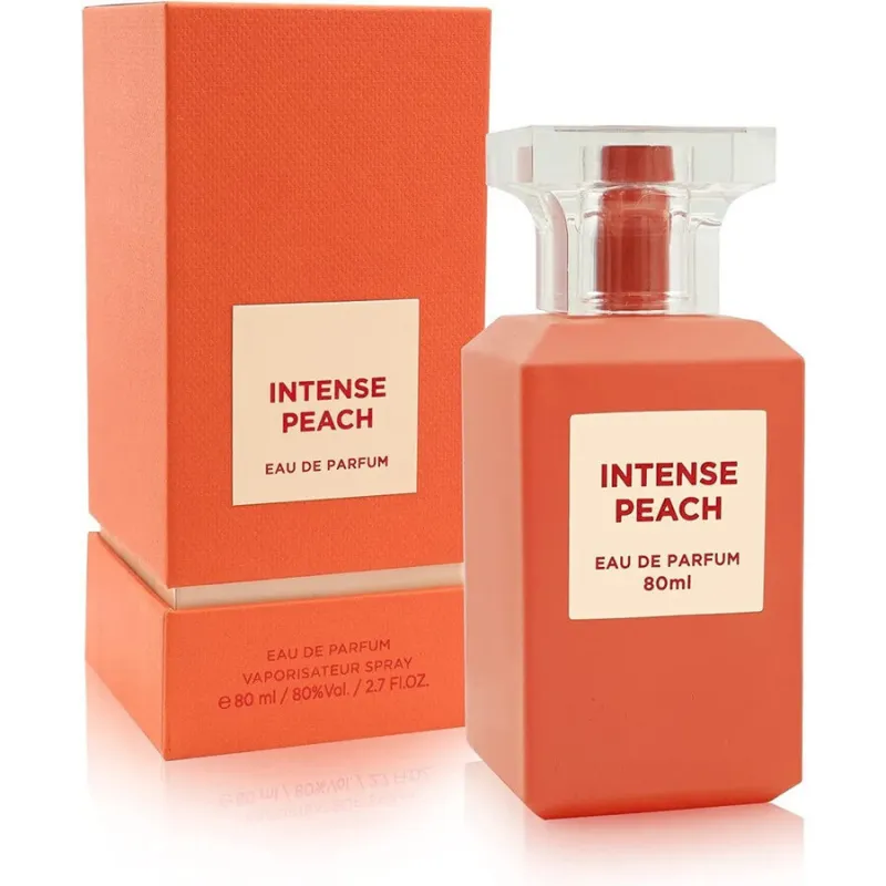 Fragrance World Intense Peach EDP 80ml original – VelourHaus Guatemala