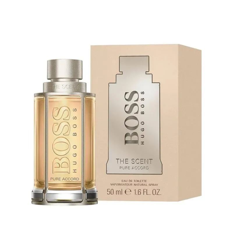 Hugo Boss The Scent Pure Accord EDT 50ml original – VelourHaus Guatemala