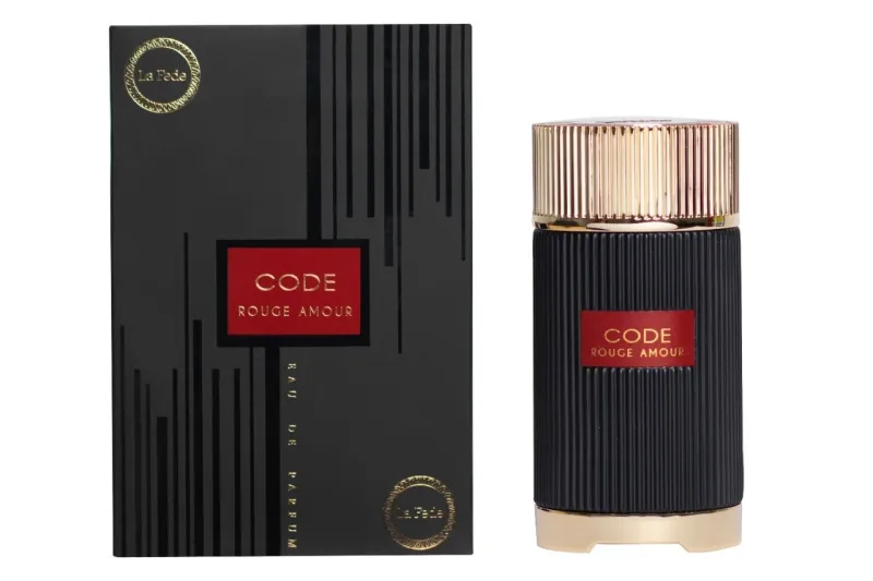 Khadlaj Code Rouge Amour EDP 100ml original – VelourHaus Guatemala