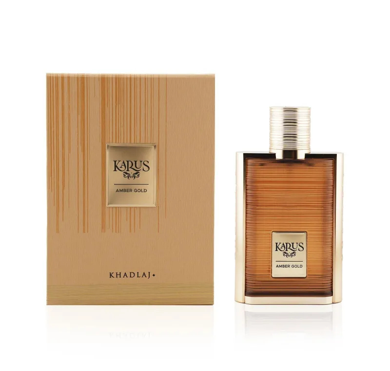 Khadlaj Karus Amber Gold EDP 100ml original – VelourHaus Guatemala