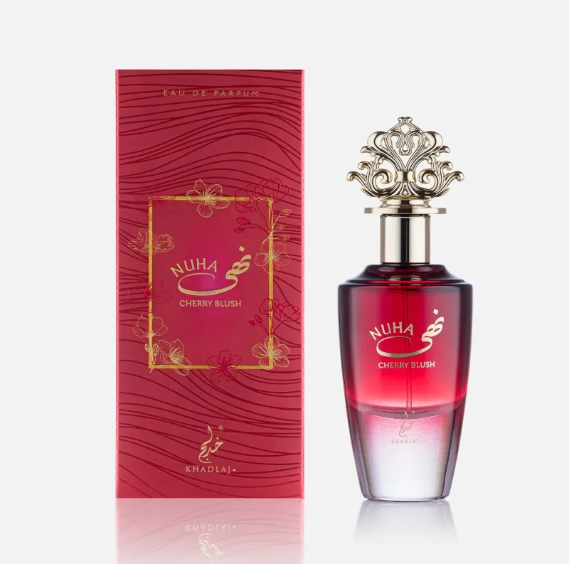 Khadlaj Nuha Cherry Blush EDP 85ml original – VelourHaus Guatemala