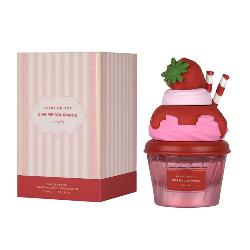 Lattafa Give Me Gourmand Berry On Top EDP 75ml original – VelourHaus Guatemala