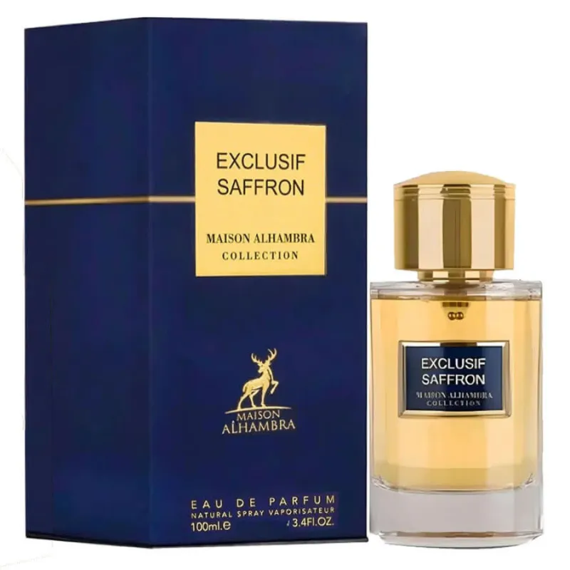 Maison Alhambra Exclusif Saffron EDP 100ml original – VelourHaus Guatemala