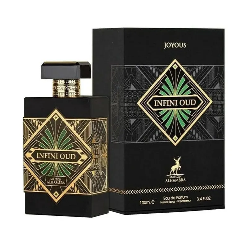 Maison Alhambra Infini Oud Joyous EDP 100ml original – VelourHaus Guatemala