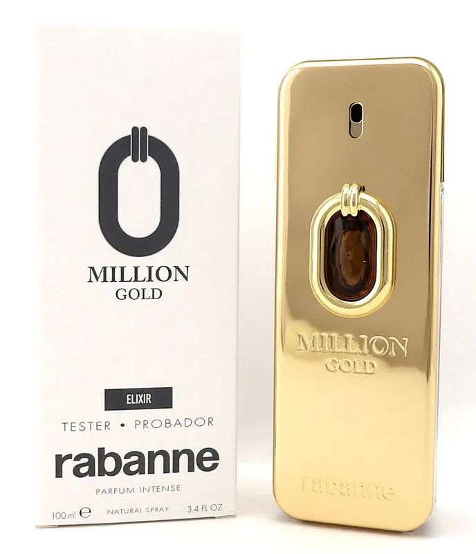 Paco Rabanne Million Gold Elixir Intense Parfum 100ml (Tester) original – VelourHaus Guatemala